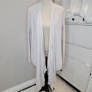 Club Monaco Long Front Cardigan SZ L